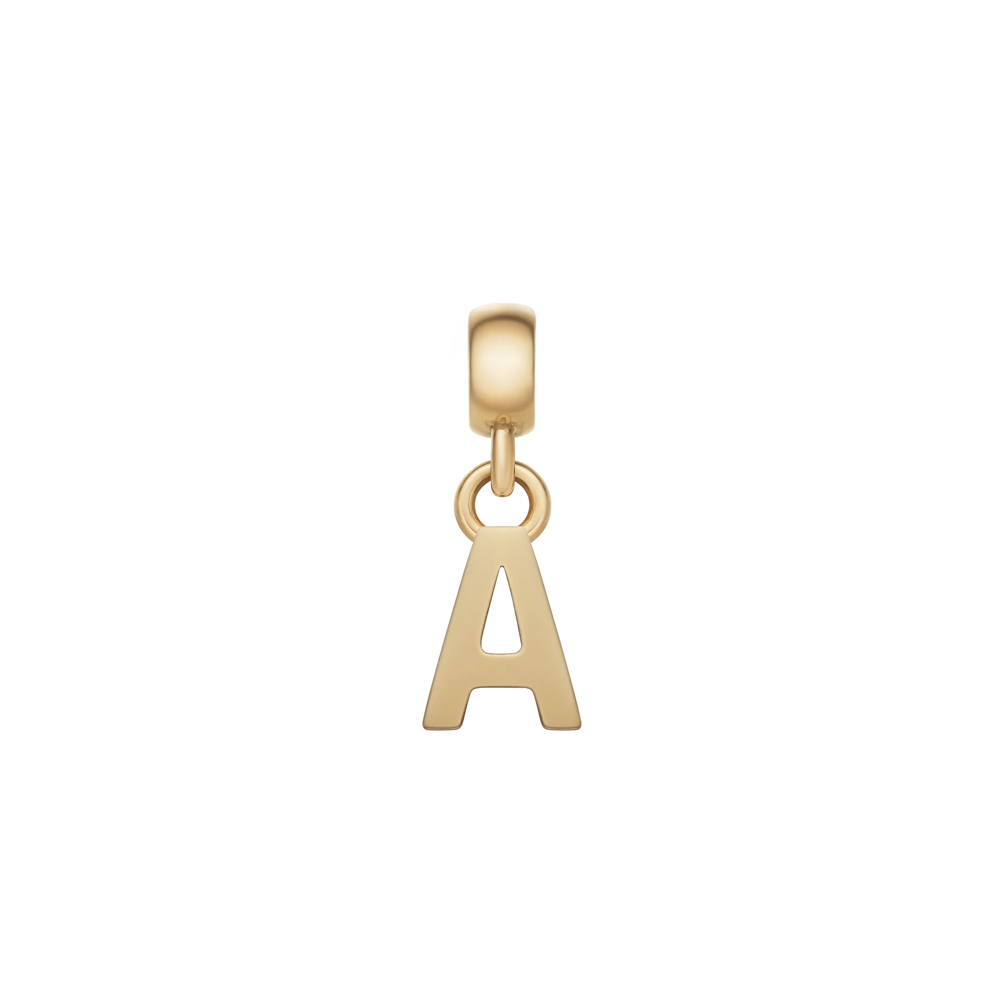 Letter Charm Gold