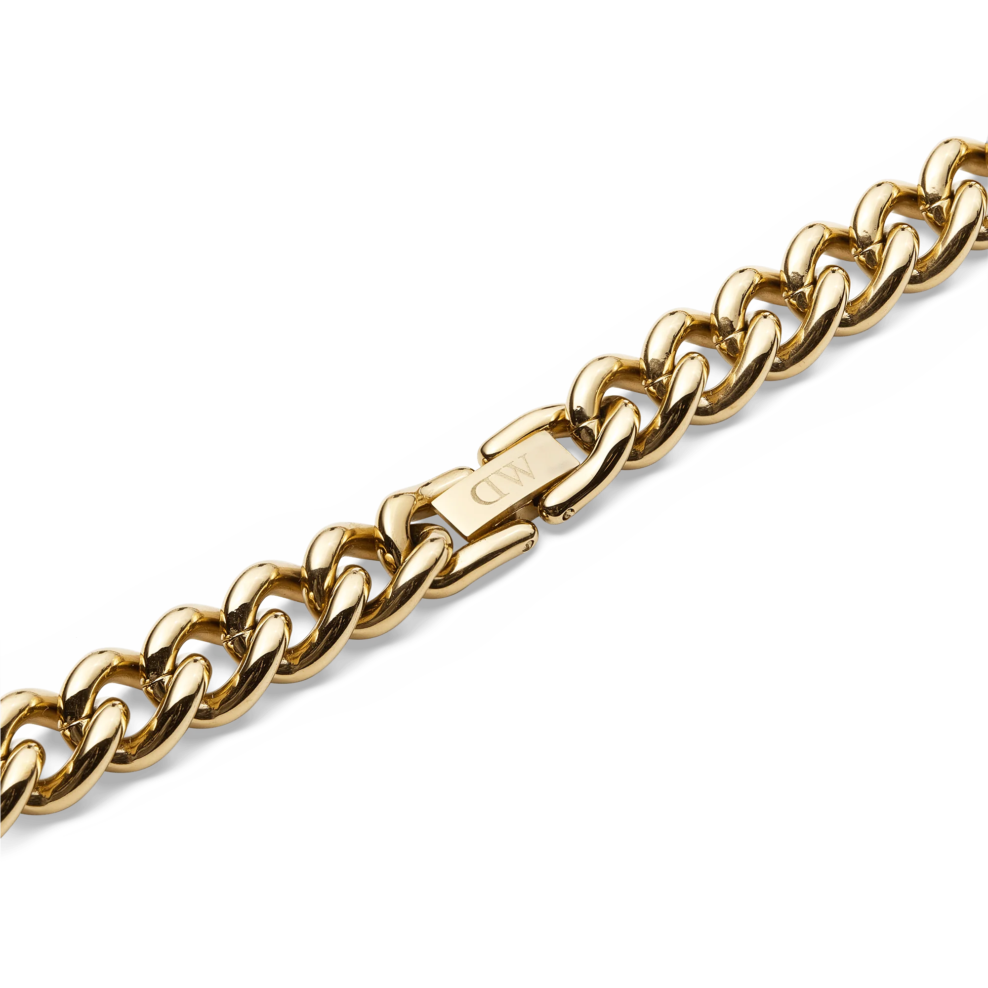Chunky Chain Necklace Gold - Image 3