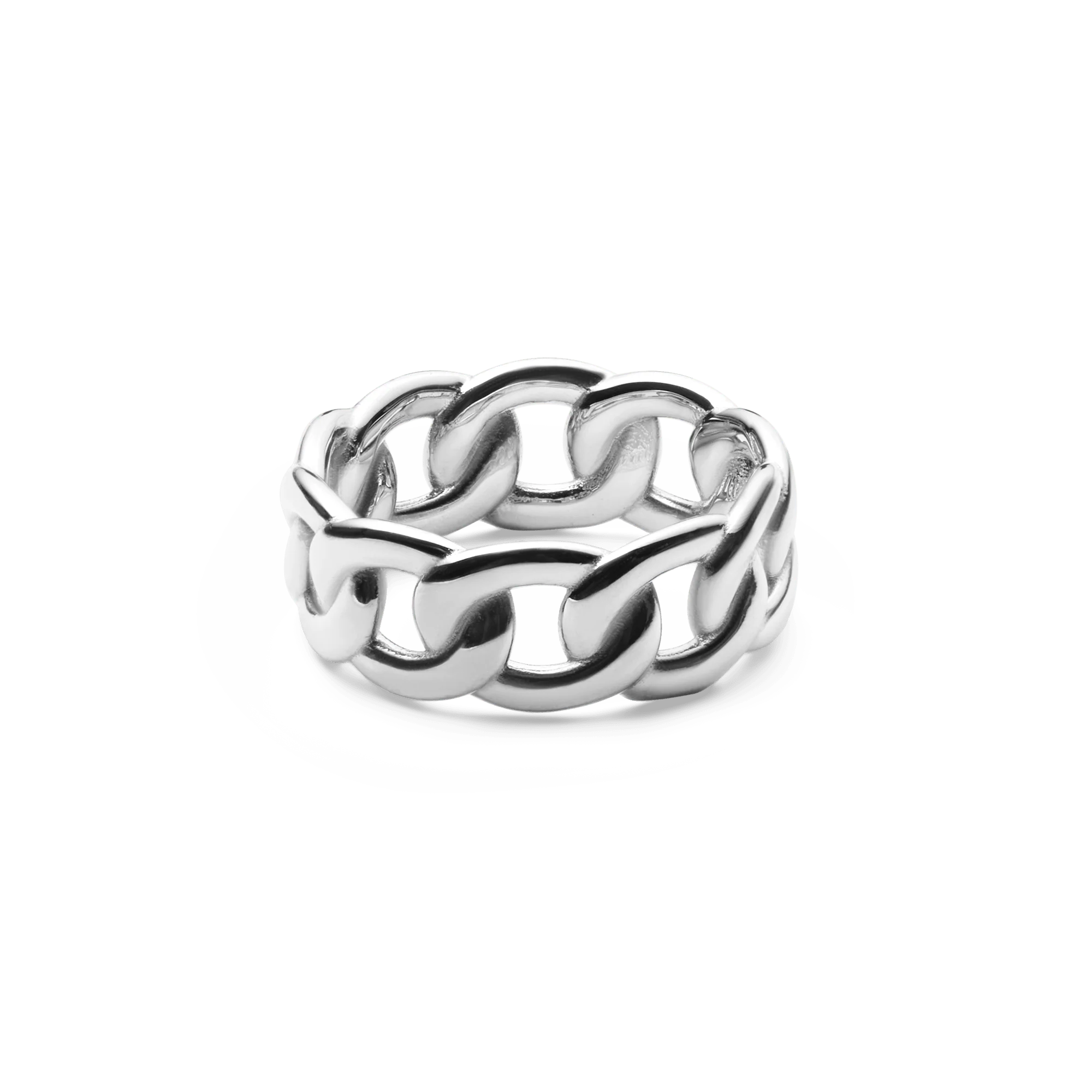 Chunky Chain Ring Silver - Image 3