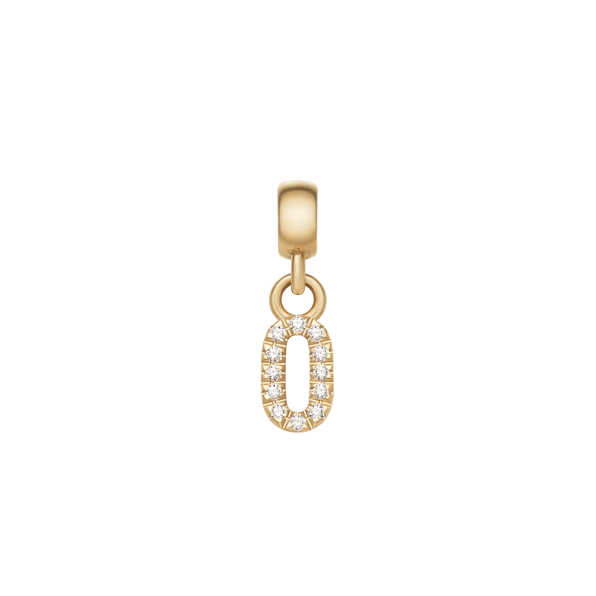 Crystal Number Charm Gold - Image 7