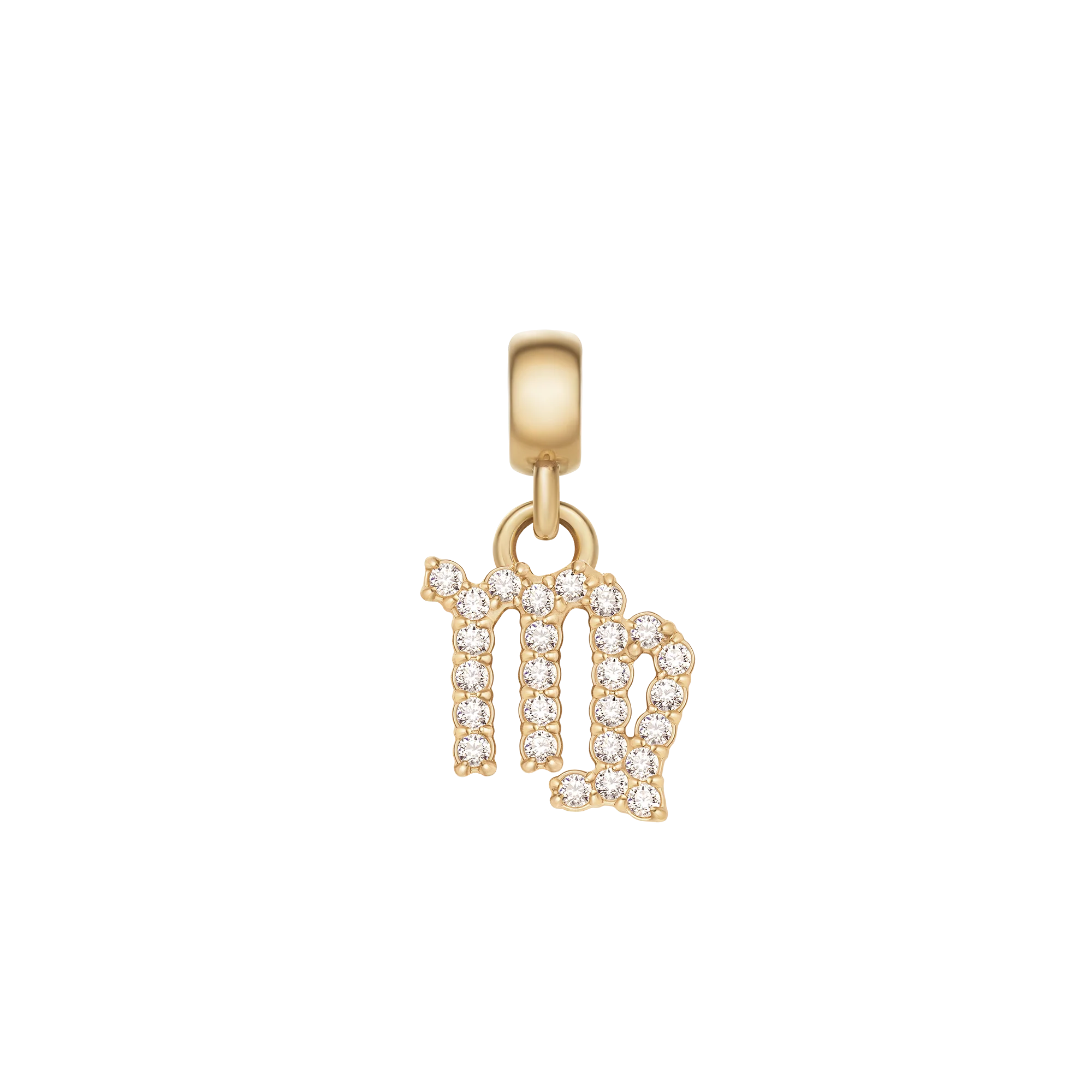 Crystal Zodiac Charm Gold - Image 5