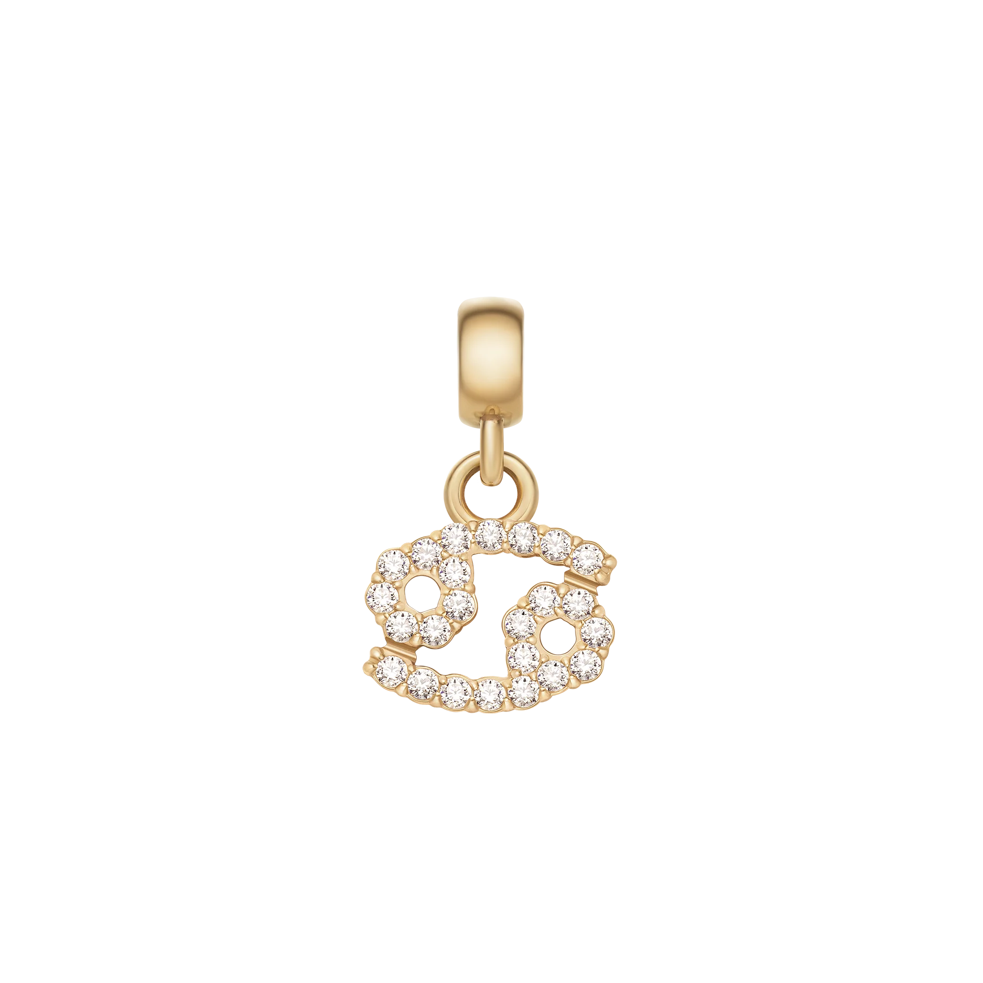 Crystal Zodiac Charm Gold - Image 6