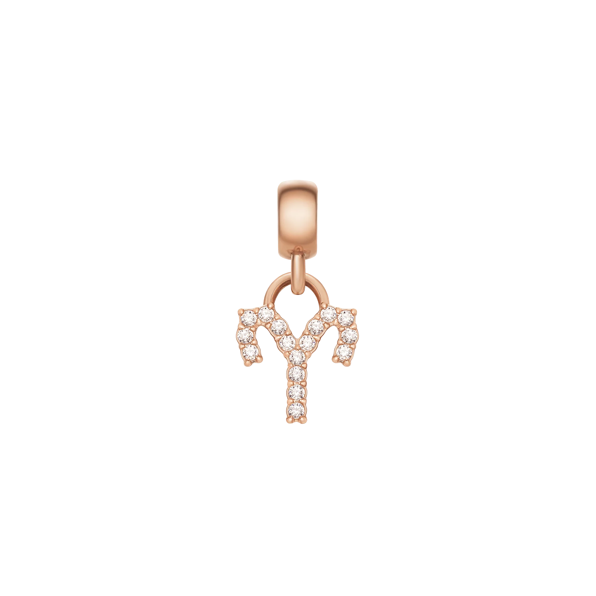 Crystal Zodiac Charm Rose Gold - Image 13
