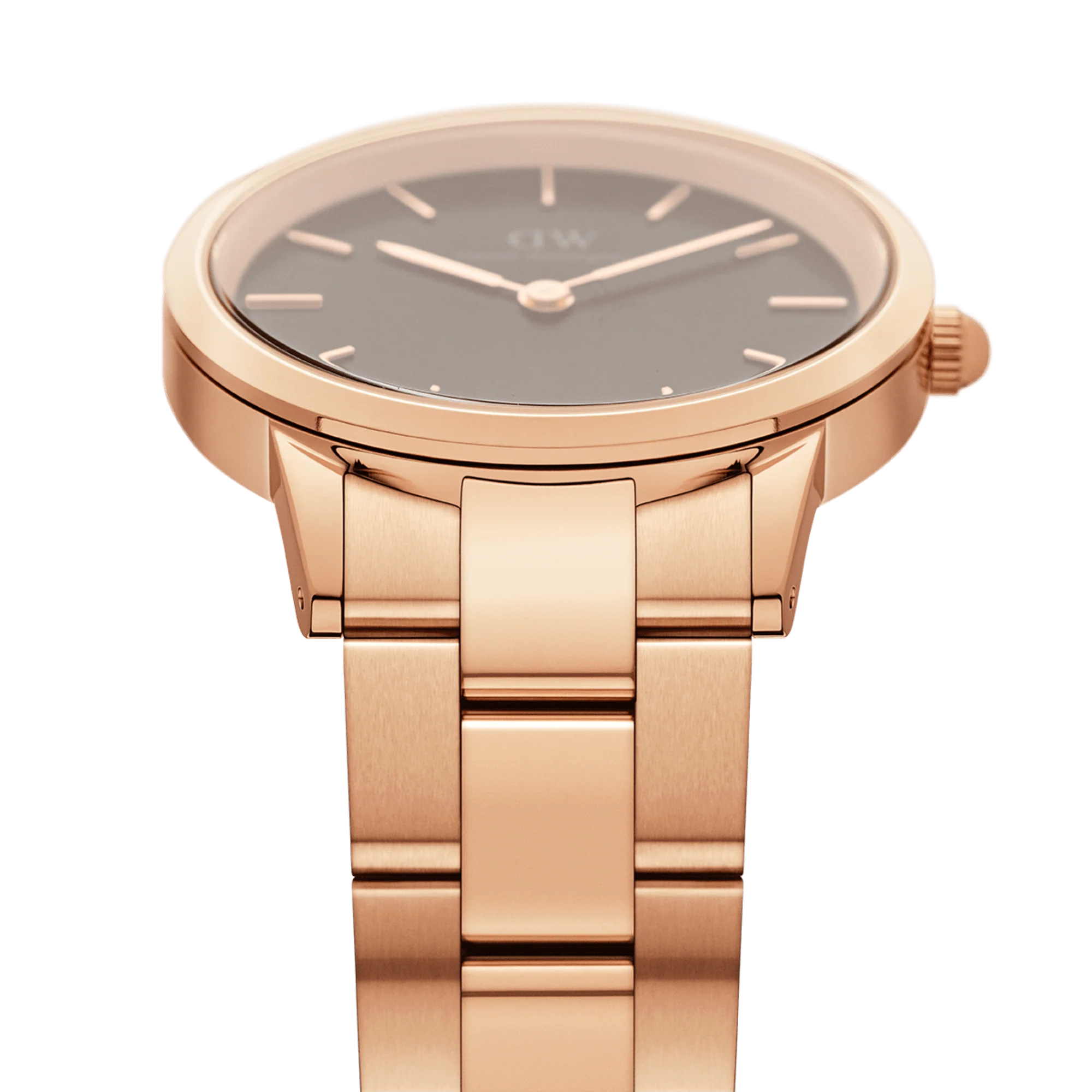 Iconic Link Black Rose Gold - Image 5