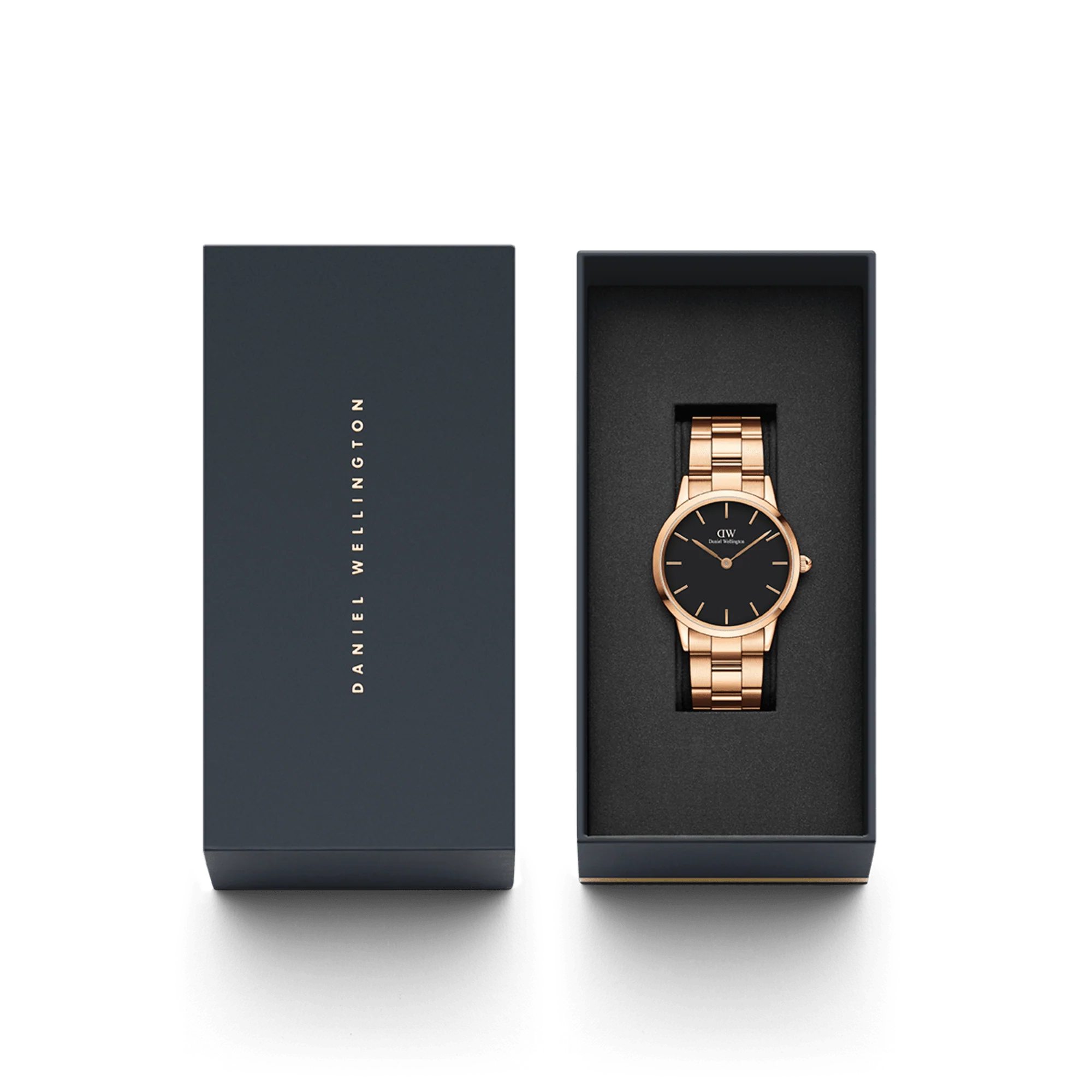Iconic Link Black Rose Gold - Image 9