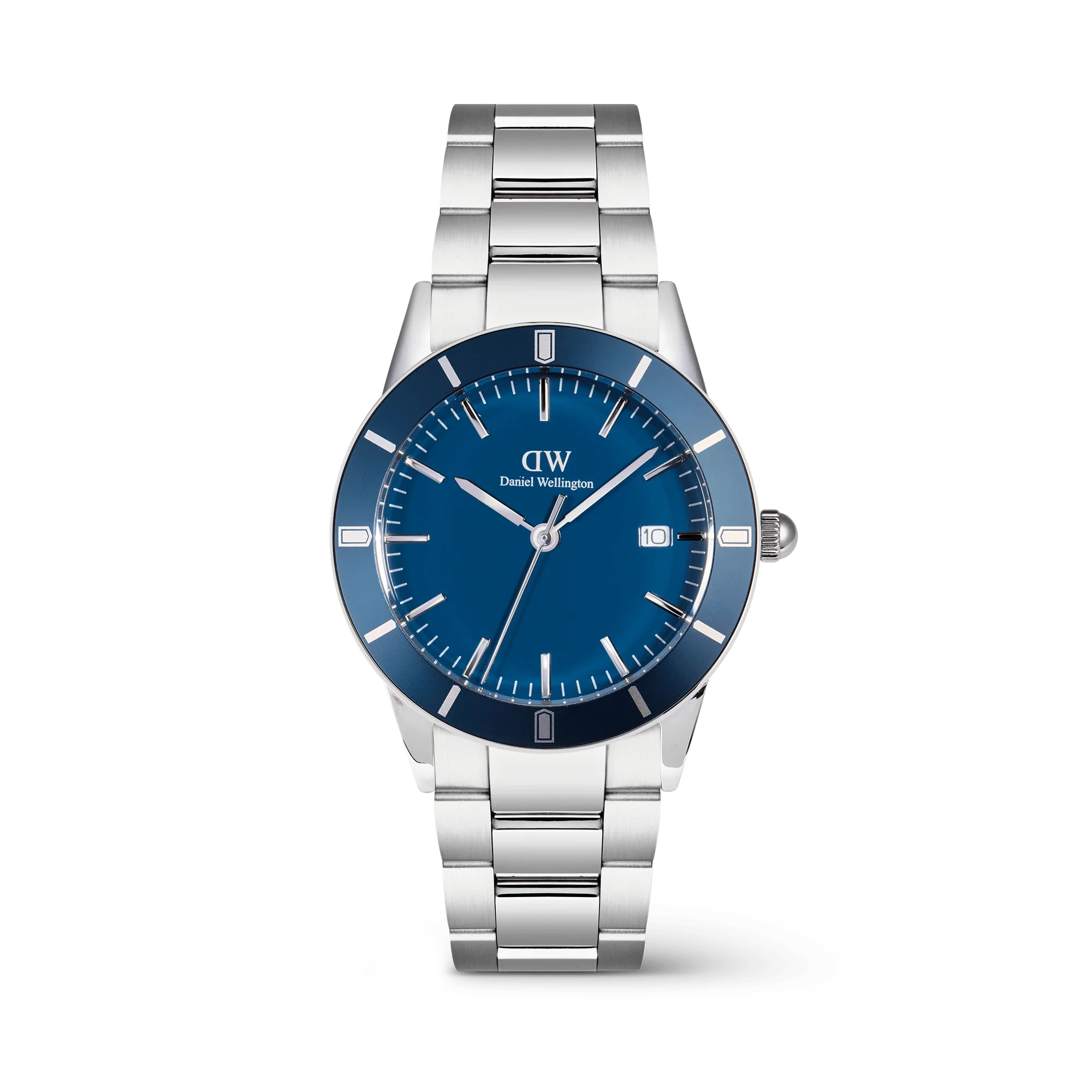 Iconic Paradigma Link Blue Enamel Silver - Image 7