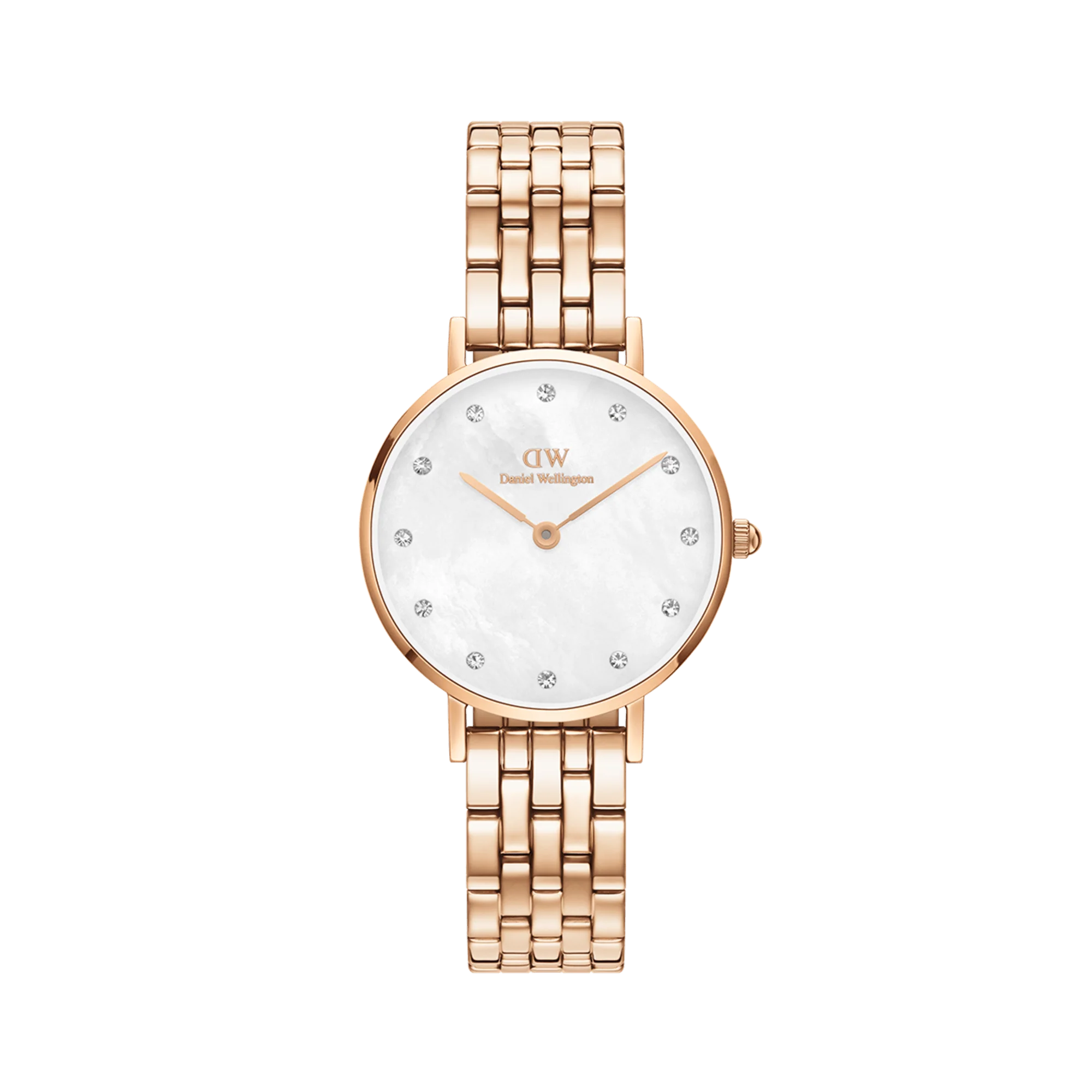 Petite Lumine 5 Link Melrose White MoP Rose Gold