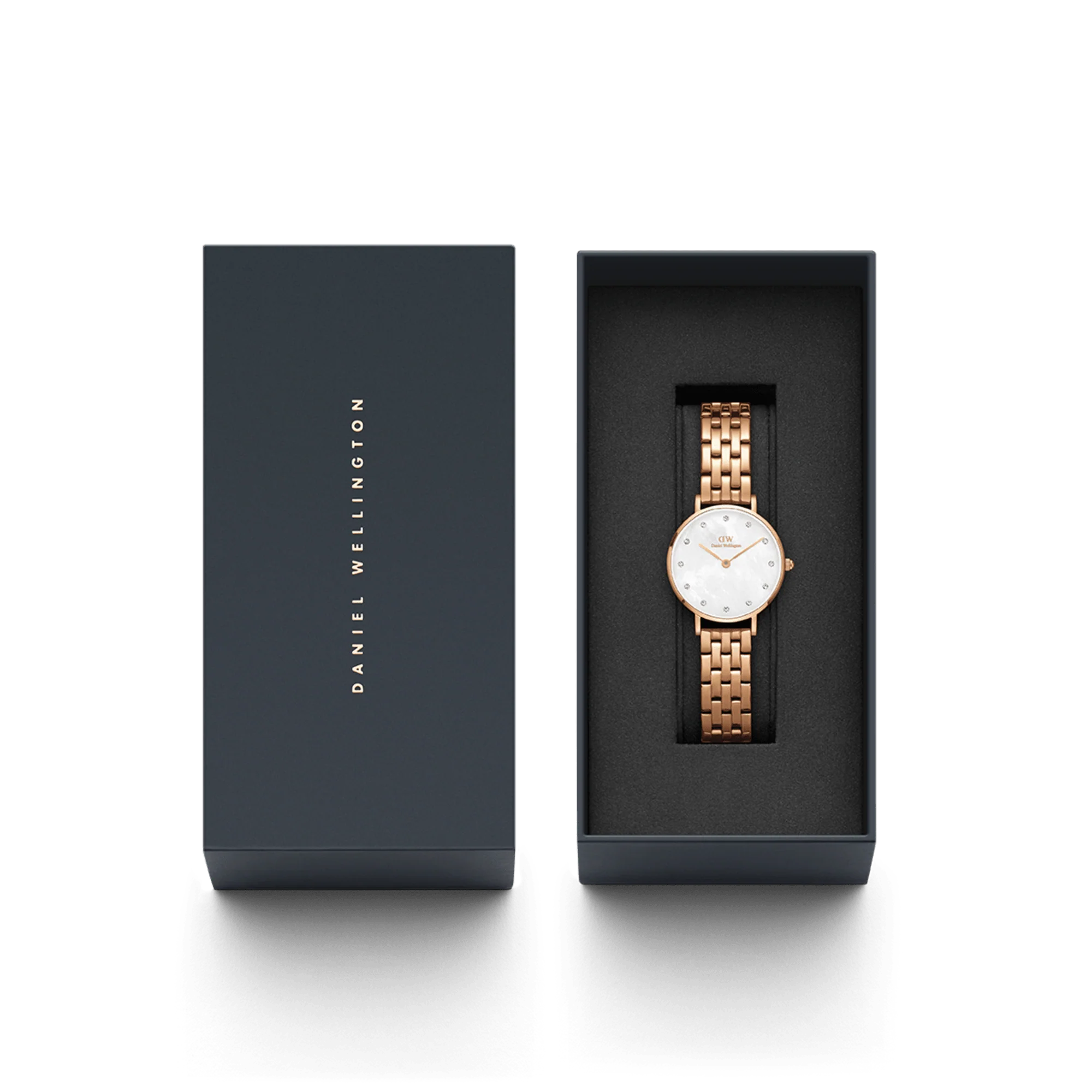 Petite Lumine 5 Link Melrose White MoP Rose Gold - Image 4