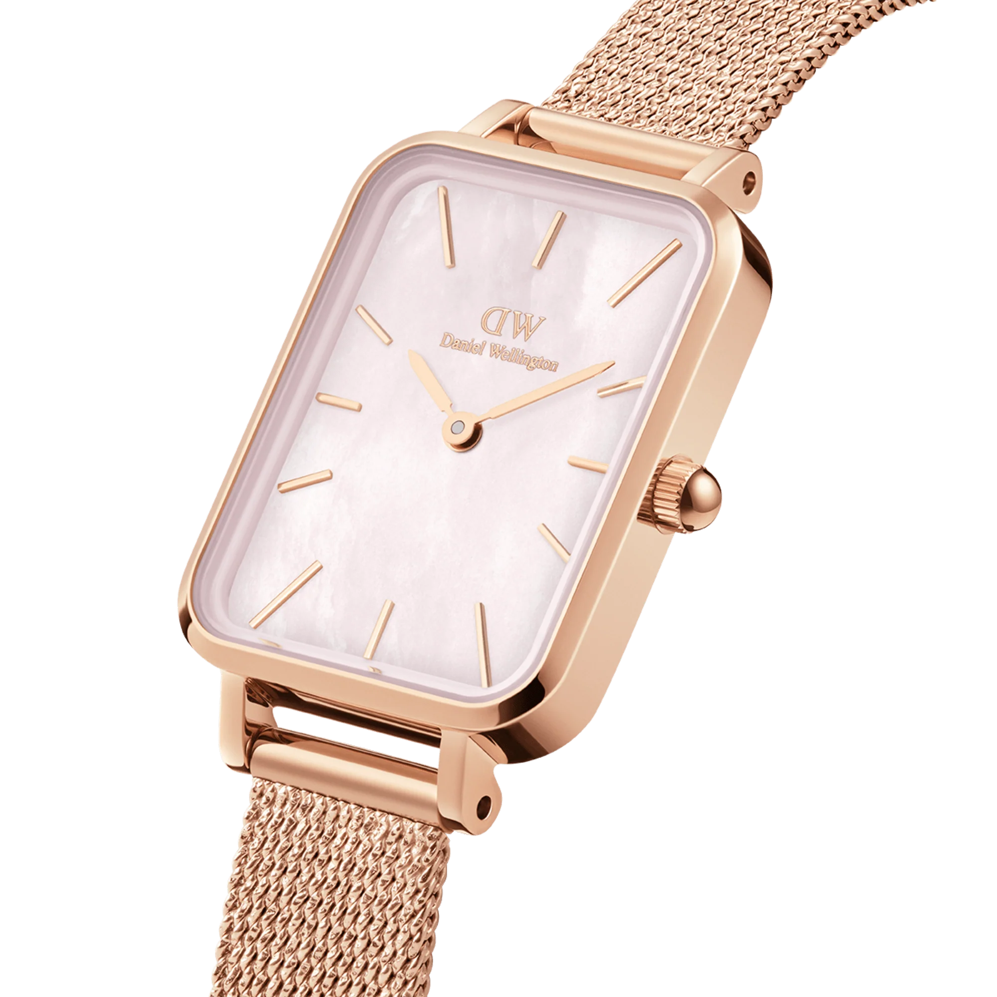 Quadro Pressed Melrose Pink MoP Rose Gold - Image 2